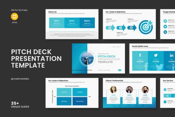 Download Pitch Deck Google Slides Template - Pitch deck Collection