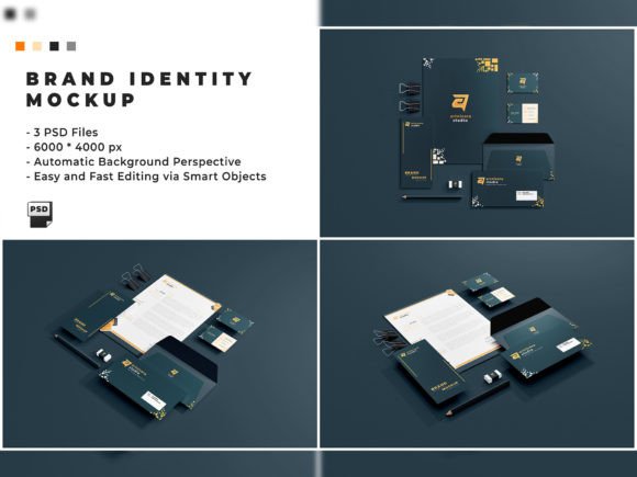 Download Brand Identity Mockup - Mockup Collection