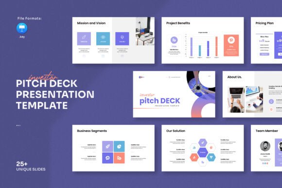 Download Investor Pitch Deck Keynote Template - Pitch deck Collection