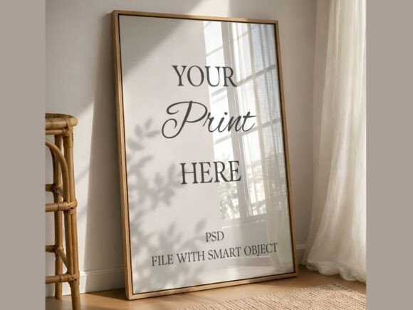 Download Large Floor Frame Mockup - Mockup Collection