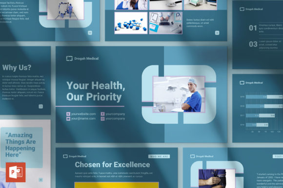 Download Clinic PowerPoint Template - Clinic Collection