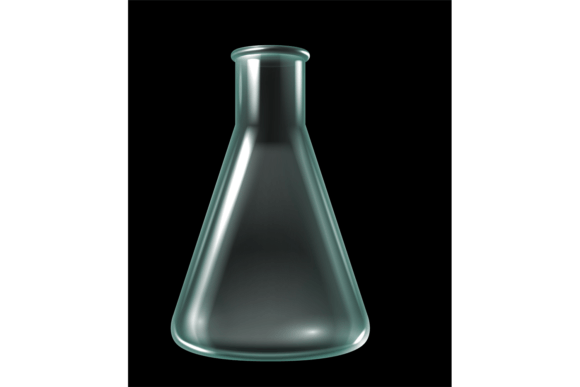 Download Laboratory Flask Mockup. Scientific Tool - Mockup Collection