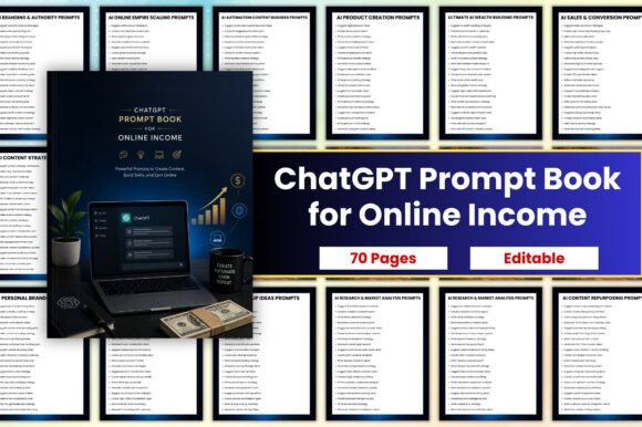 Download ChatGPT Prompt Book for Online Income - Online Collection