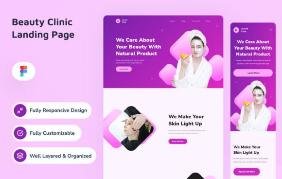 Download Beauty Clinic Landing Page - Clinic Collection
